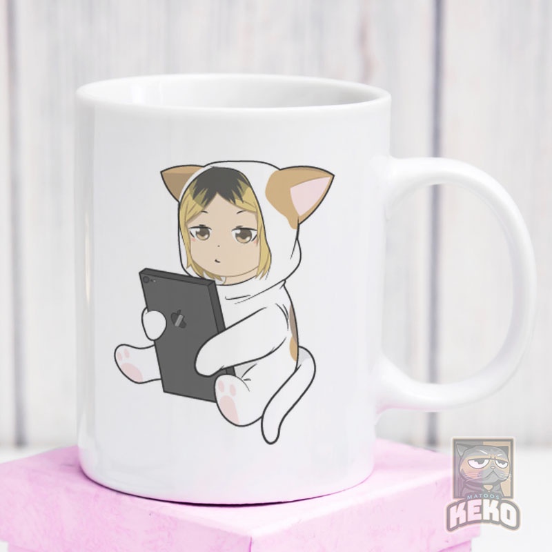 anime haikyuu kenma kozume1599050586 Mug Gelas Keramik Unik