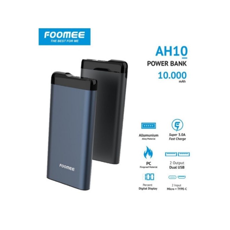 POWERBANK FOOMEE AH10 10000MAH