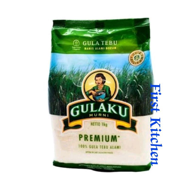 

Gula Pasir Gulaku 1 kg Hijau