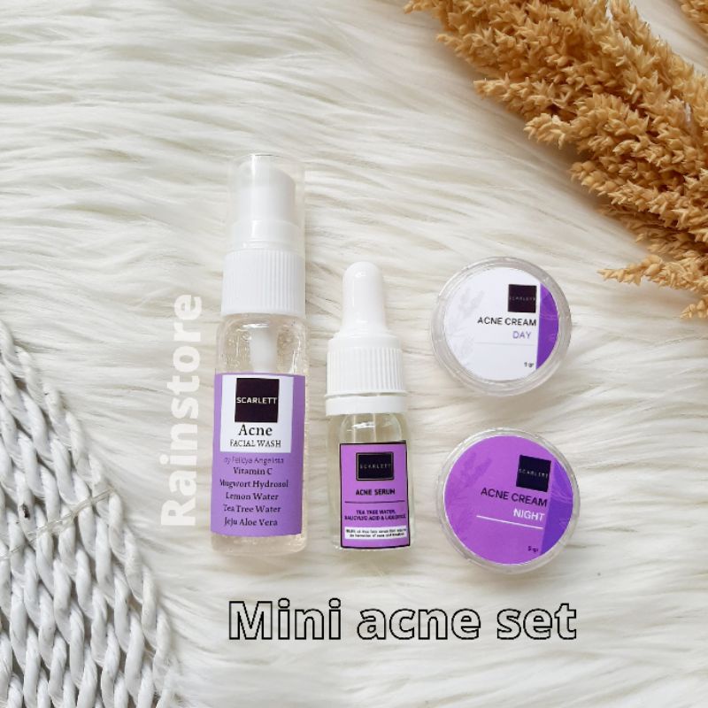 paket acne set 4in1 scrlett