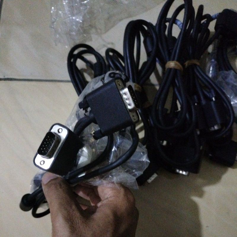 Kabel Vga original dell second jaminan original panjag 1m