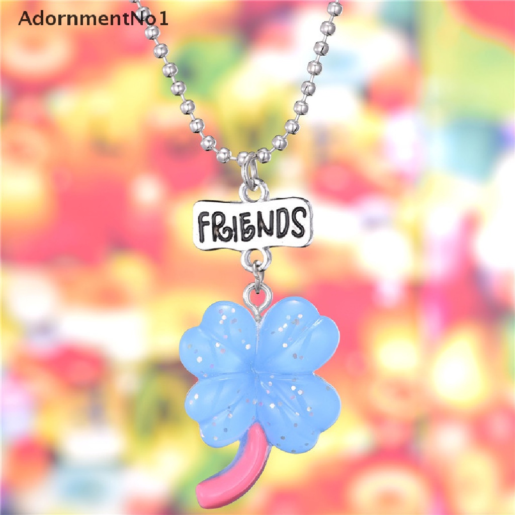 [AdornmentNo1] 2021 BFF Colorful Pendant Necklace Best Friends Necklace Friendship Jewelry Gift [new]