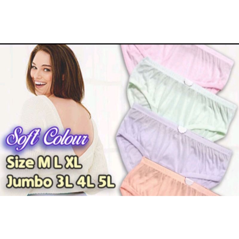 CD ibu hamil jumbo/ Celana dalam wanita hamil jumbo halus/ ukuran 4L 5L