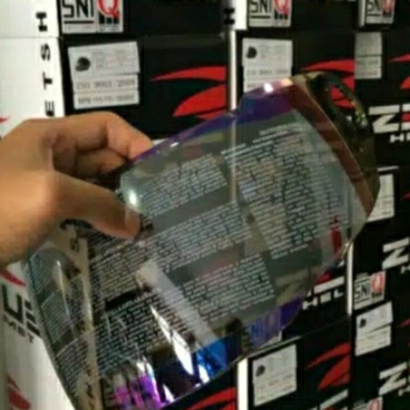 visor helm zeus iridium blue,silver,gold 811 & 813 original