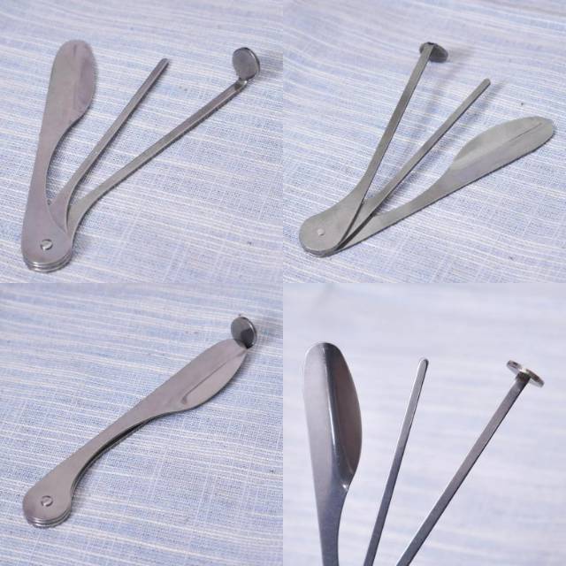Tamper 3 in 1 Cleaning Tools for Pipa Cangklong, Alat Pembersih Pipa Cangklong Stainless Steel