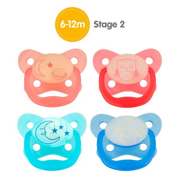 Castle - Dr Browns PreVent Pacifier - Empeng Bayi 2Pcs - dot