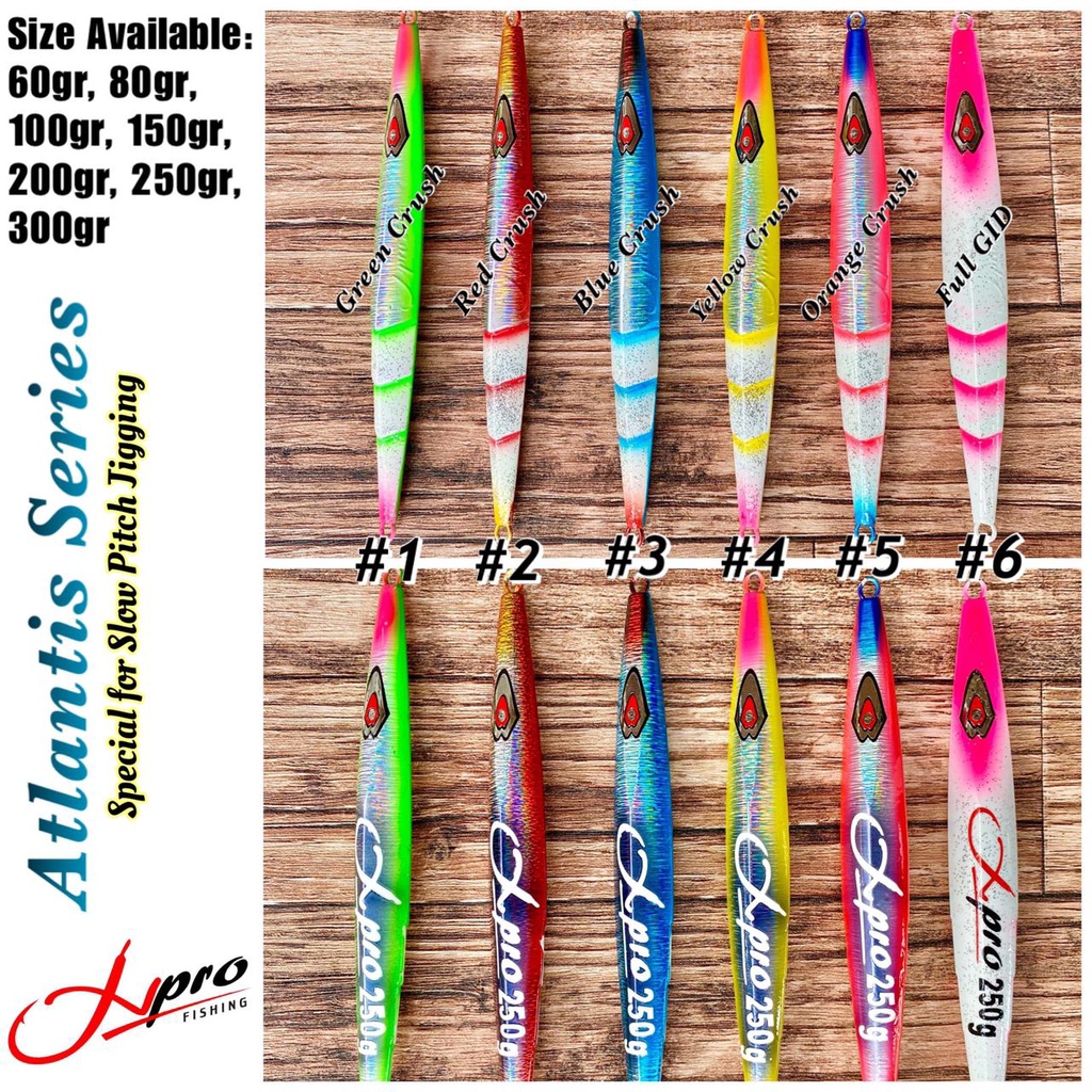 Metal Jig Xpro Atlantis 250 gr