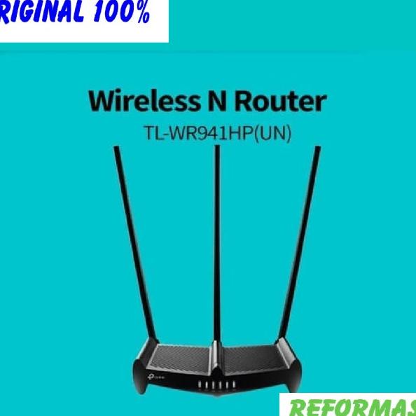 TP-LINK TL-WR941HP : TPLINK HIGH POWER WIFI WIRELESS ROUTER EXTENDER