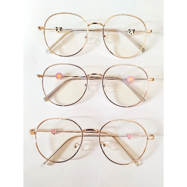 kacamata rose gold
