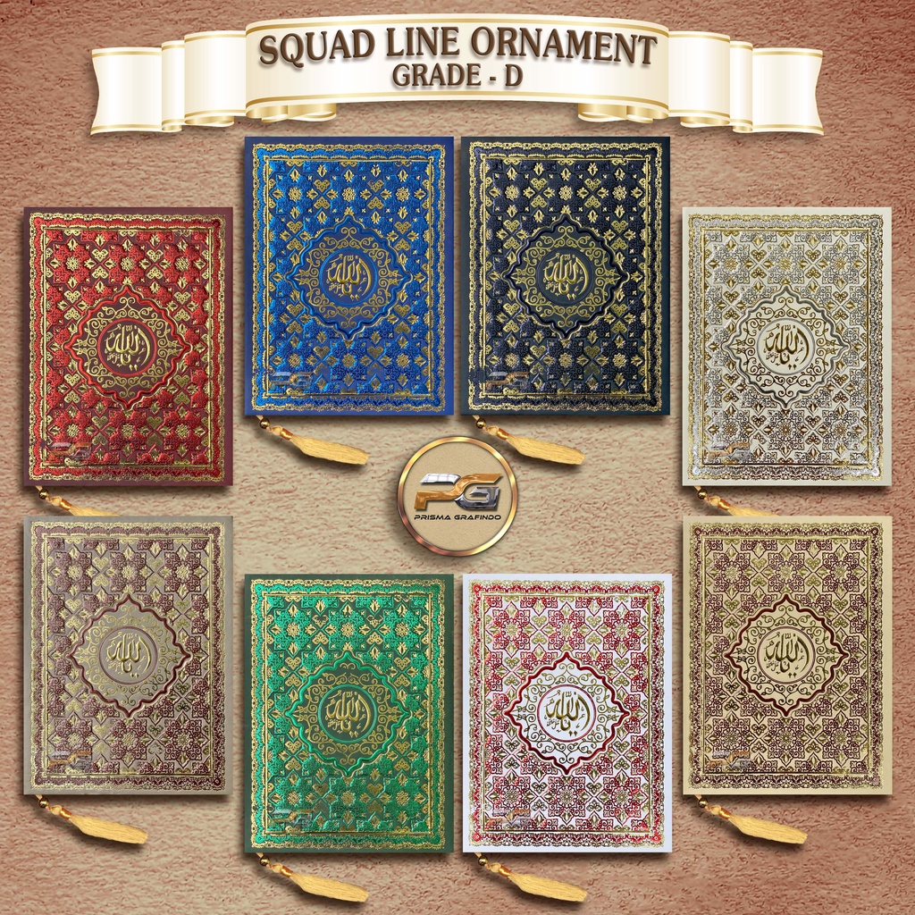 

COVER BUKU YASIN | SQUADLINE ORNAMENT GRADE-D