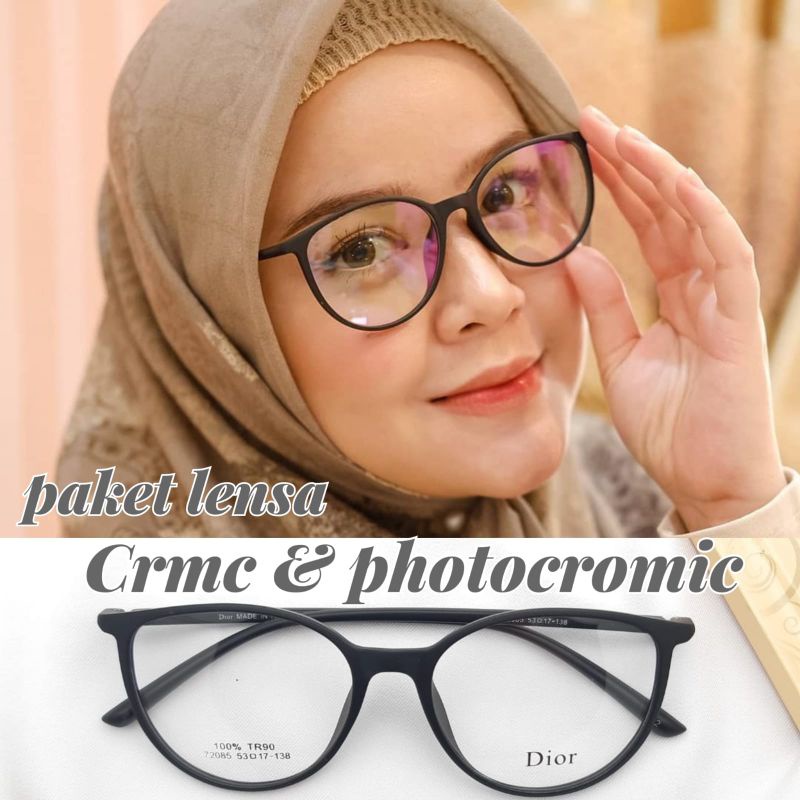 Kacamata antiradiasi Kacamata minus lensa crmc & lensa photocromic kacamata