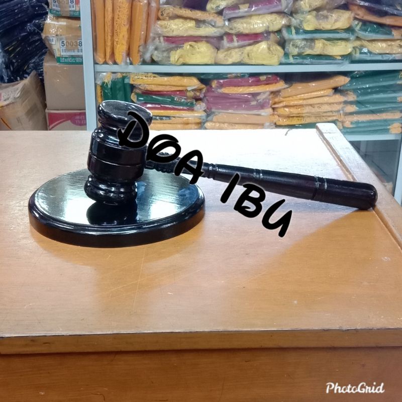 

Baru Ready Stock Palu Sidang Rapat Palu Hakim Tipis