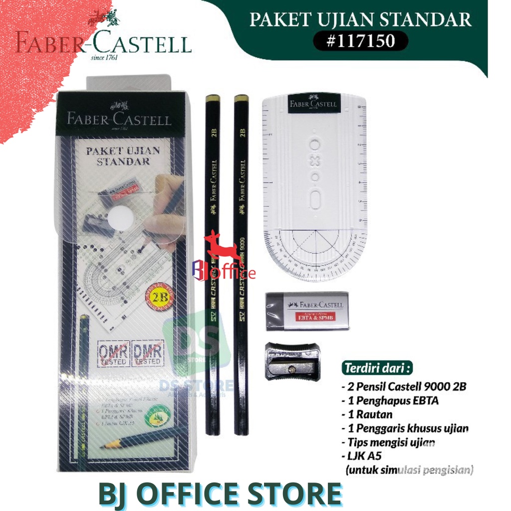 

Faber-Castell Paket Ujian Standar Original / Paket Ujian