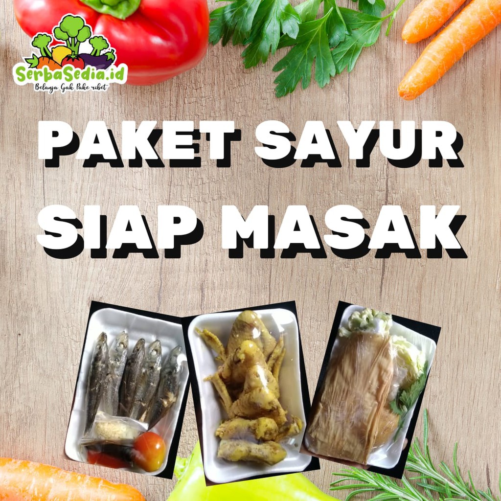 

SIAP MASAK PAKET SAYUR SOP CEMPLUNG