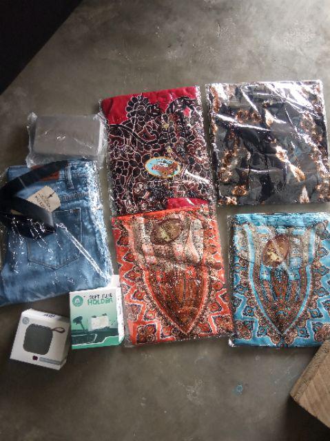 Kemeja Batik Pria Lengan Panjang Size M L Xl Xxl Bswart Batik Hrb026 Kenango Panjang Padi