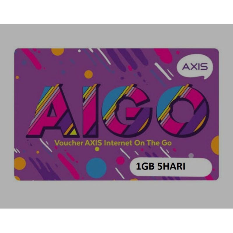 Voucher AXIS 1,5 GB / 5 hari
