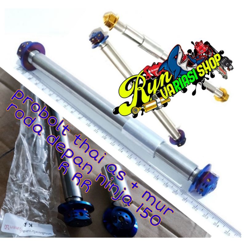 mur as roda probolt depan belakang ninja 150 r rr as roda probolt thai depan ninja 150R NINJA 150RR 