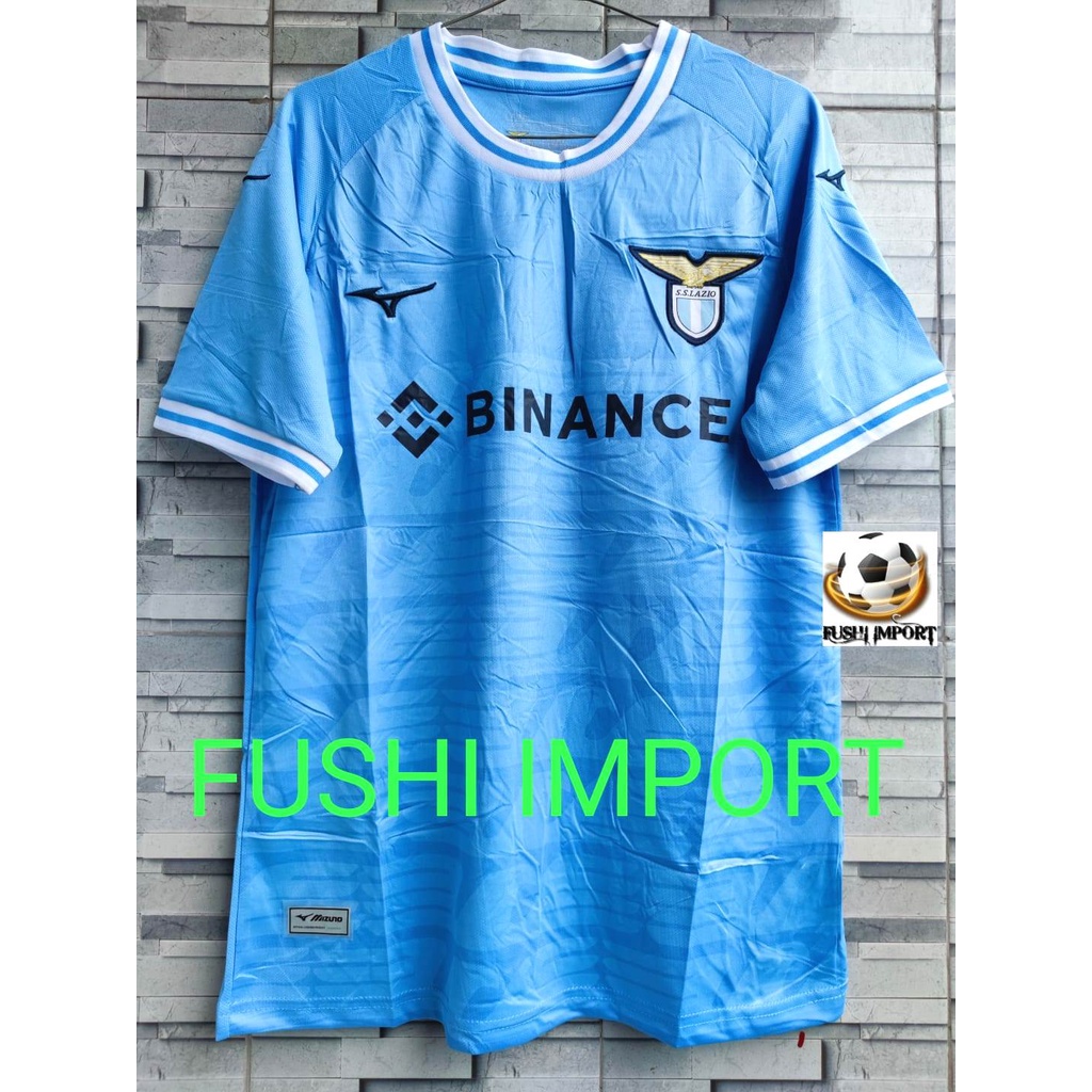 Jersey Baju Bola SS Lazio Macron Home 2022 2023 Grade Ori