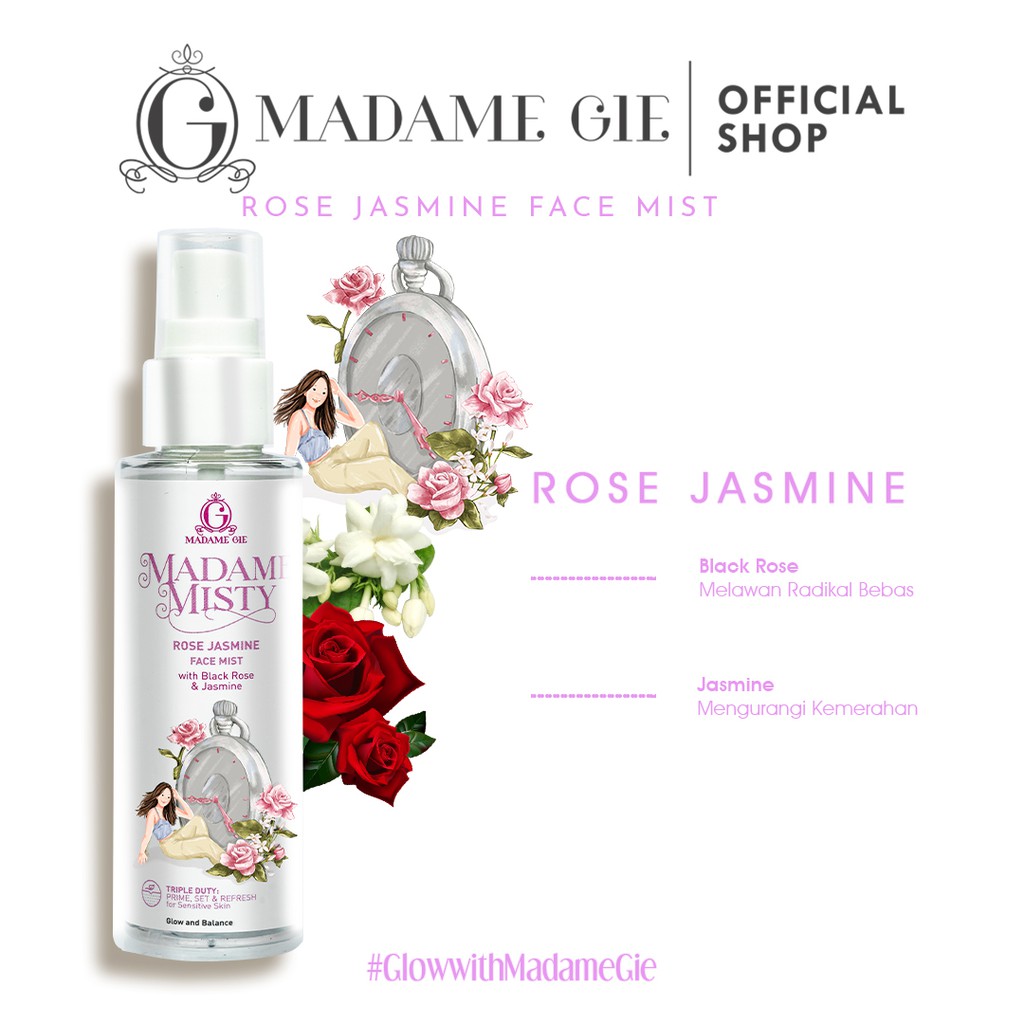 Madame Gie Madame Misty - MakeUp Face Mist Setting Spray-4