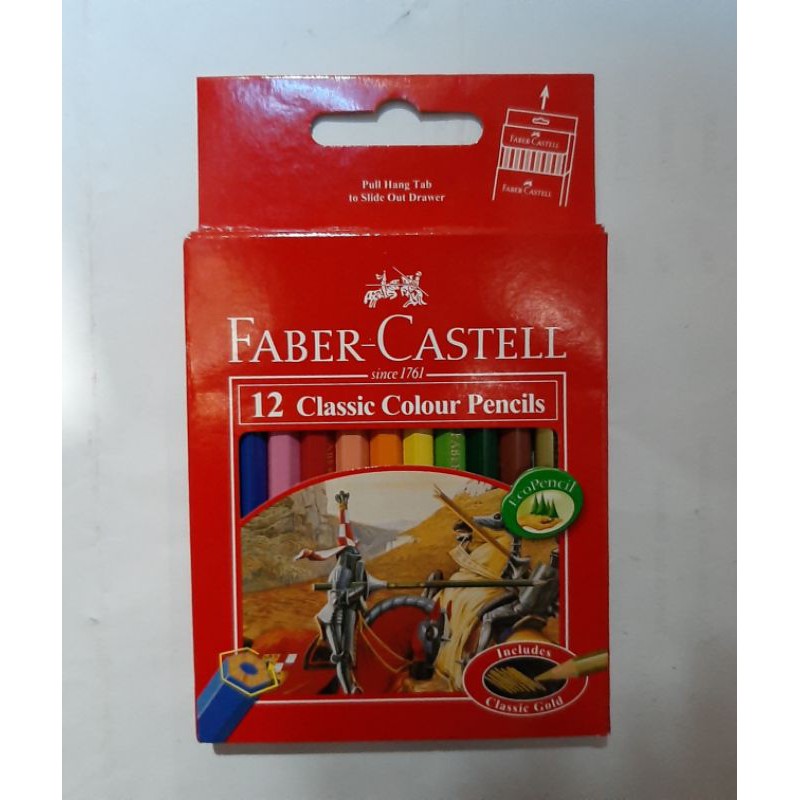 

pensil warna faber castell pendek