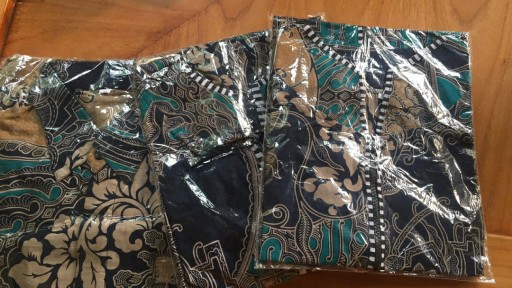 Maura Couple - Sania Ruffle Batik Couple Ori Ndoro Jowi Garansi Termurah Shopee - Batik Modern Solo