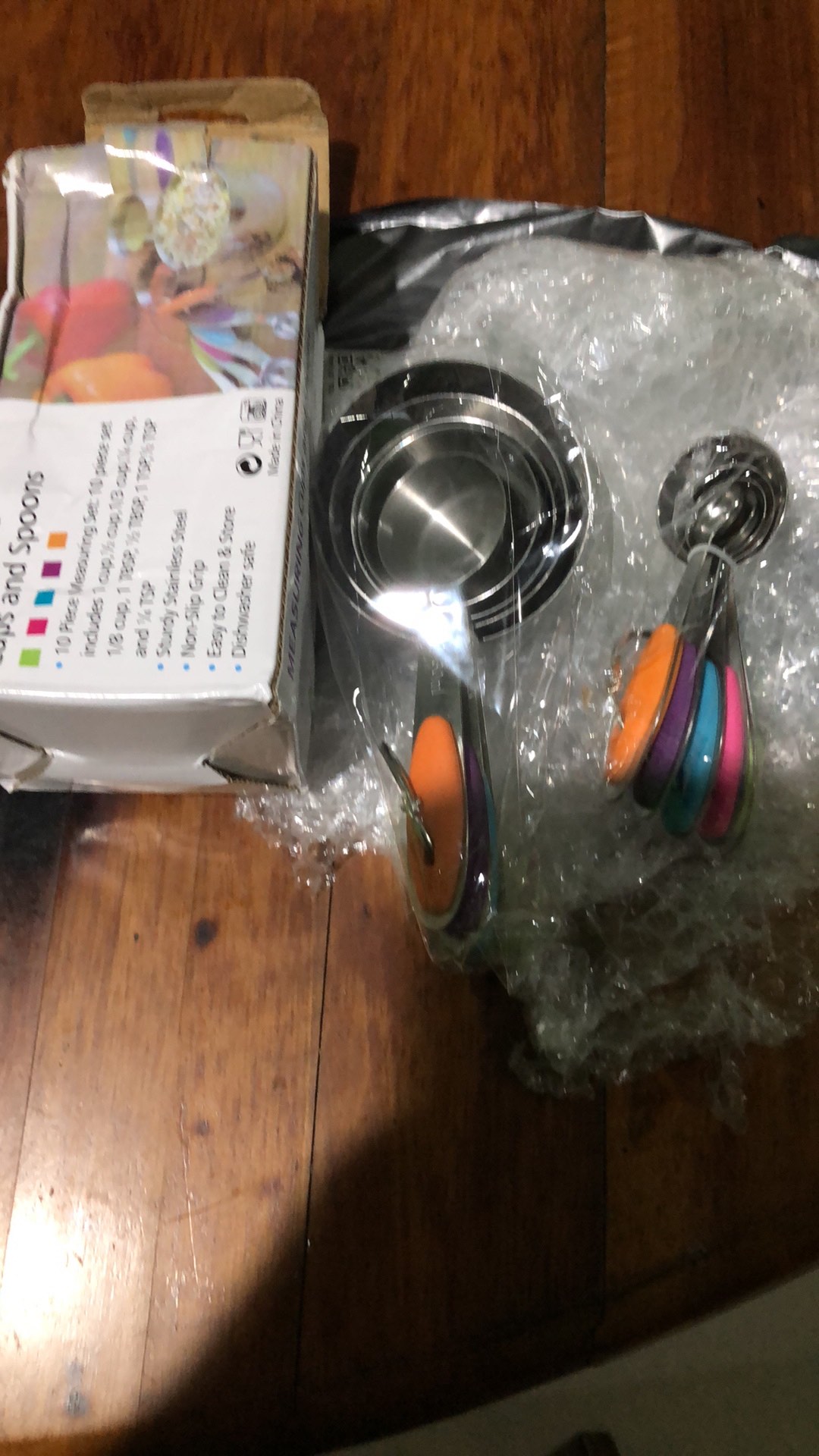 Aigootan Medan Alat Takar Stainless Steel (isi 10 Pcs) / Sendok Ukur / Measuring Spoon Cup Premium