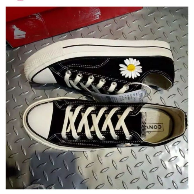 CONVERSE 70s CHARAKTER PEACE MINUS ONE BLACK LOW TERLARIS
