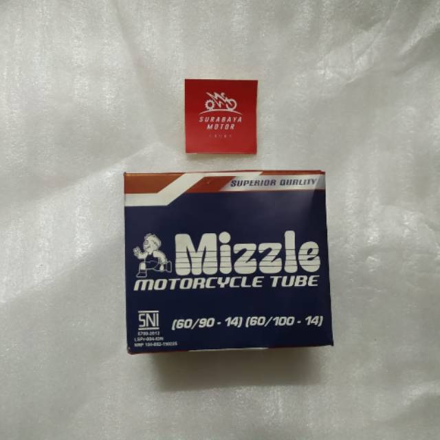 Ban Dalam MIZZLE ukuran 60/90-14 atau 60/100-14