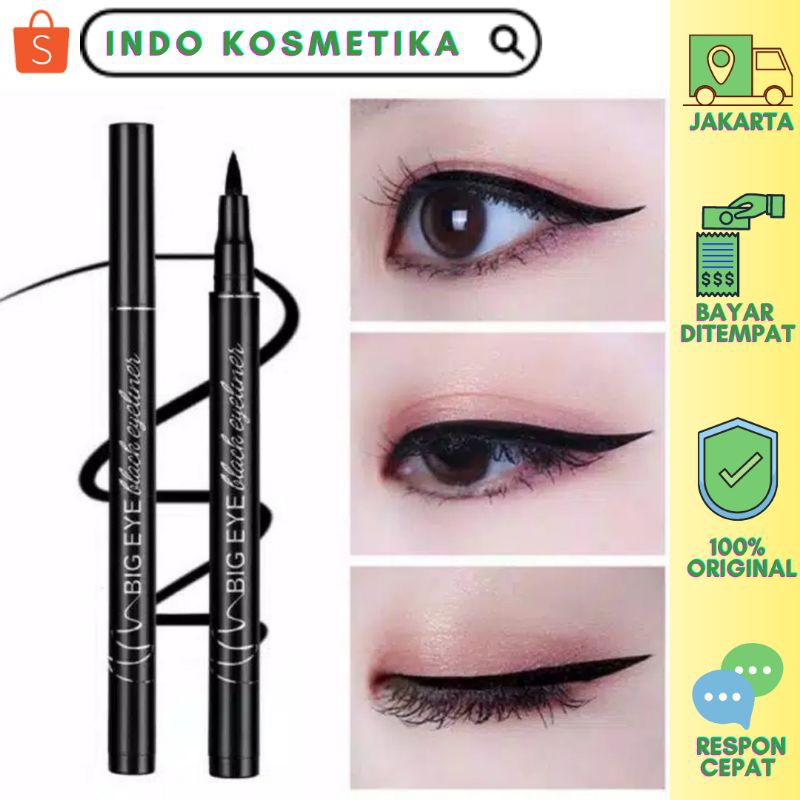 BIG EYE EYELINER HITAM WATERPROOF