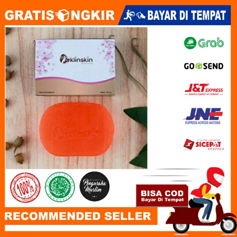 SABUN KLINSKIN BEAUTY SOAP 100gr | MENCERAHKAN KULIT TUBUH | ORIGINAL 100% BPOM