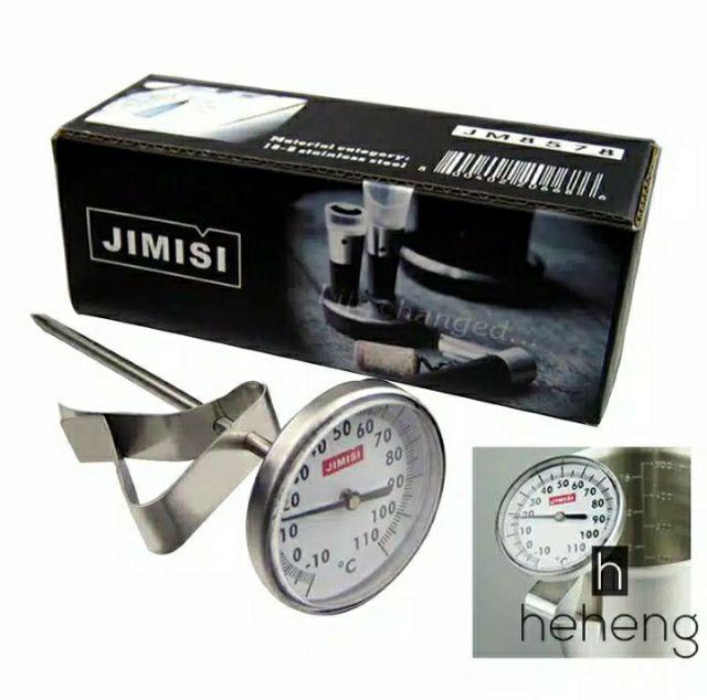 Termometer Stainless Steel Untuk Susu / Kopi / Espresso / Teh