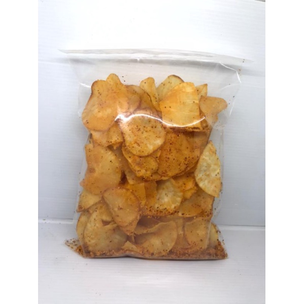 

Keripik singkong pedas manis