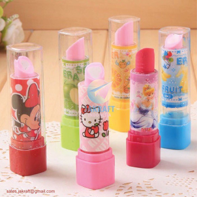 

PENGHAPUS MODEL LIPSTIK UNIK DAN LUCU(bisa jadi souvenir ultah) TERMURAH