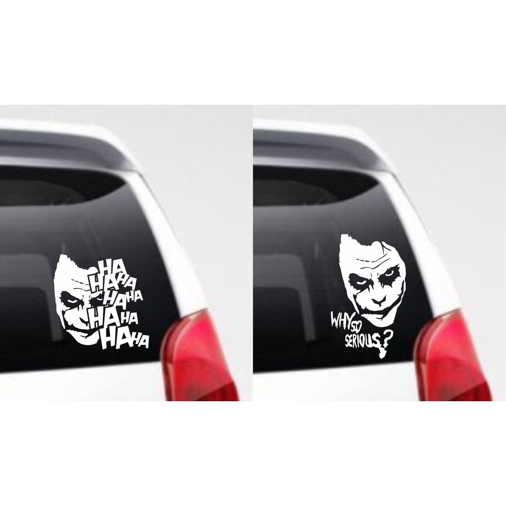 cutting sticker stiker wajah joker