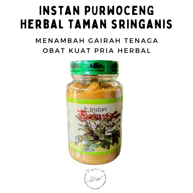 

INSTAN PURWOCENG, MENAMBAH GAIRAH PRIA HERBAL
