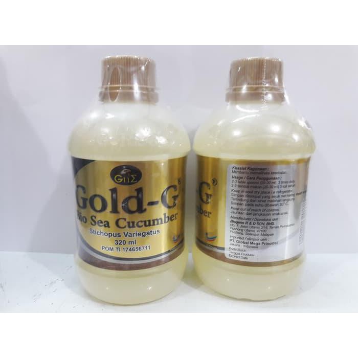 PROMO JELLY GAMAT GOLD G SEA CUCUMBER 100% ORI