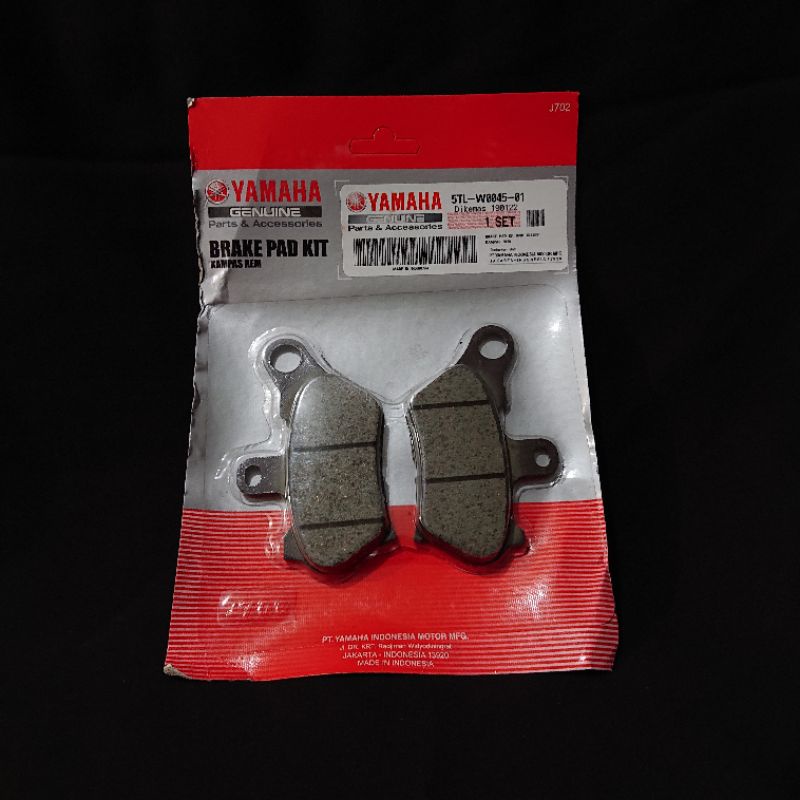 kampas rem depan yamaha mio sporty Original