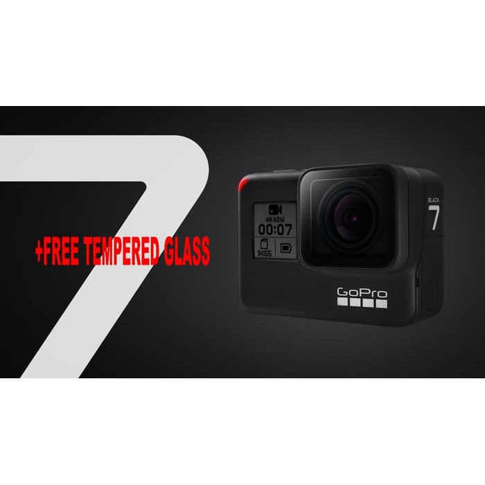 GoPro HERO7 Black - 10 Meter Waterproof Action Camera Touchscreen 4K