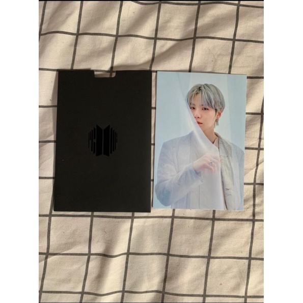 PC ALBUM PROOF STANDAR/POSCARD SUGA+SLEEVE/PC IN THE SOEM