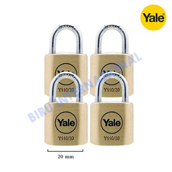 Jual Gembok Yale Y Classic Series Outdoor Solid Brass Padlock Ori Shopee Indonesia