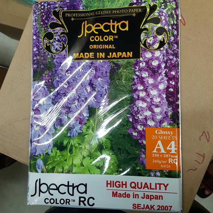 Art Paper Kertas Foto A4 Spectra 260Gr Rc(Resin Coated)