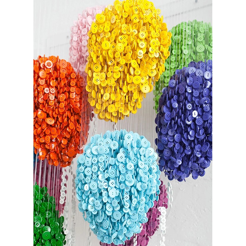 Jual Kancing Warna Besar kecil satuan