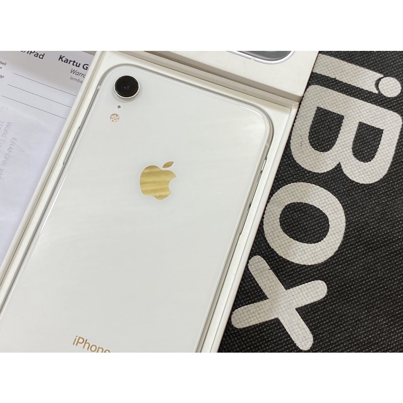 iPhone XR 128GB (Resmi iBox) BH 100% Garansi April 2022 Istimewa