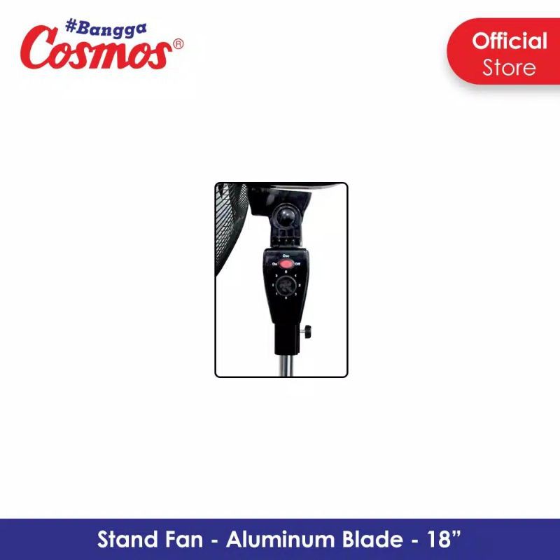 Kipas Angin Besi Tornado Cosmos 18 inch 18-TIF / Stand Fan/ Kipas Angin Berdiri Cosmos