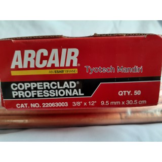 Jual Arcair Carbon Gouging Uk Mm Kawat Las Potong Perbatang Shopee Indonesia