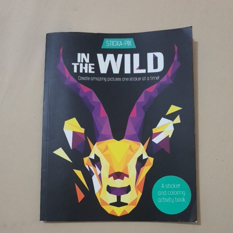PRELOVED STICKER AND COLORING ACTIVITY BOOK