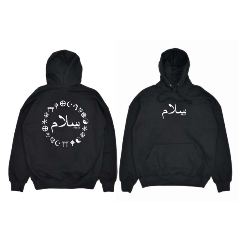 Jaket sweater hoodie pluralisme | Hoodie Jumper pluralisme peace | Hoodie