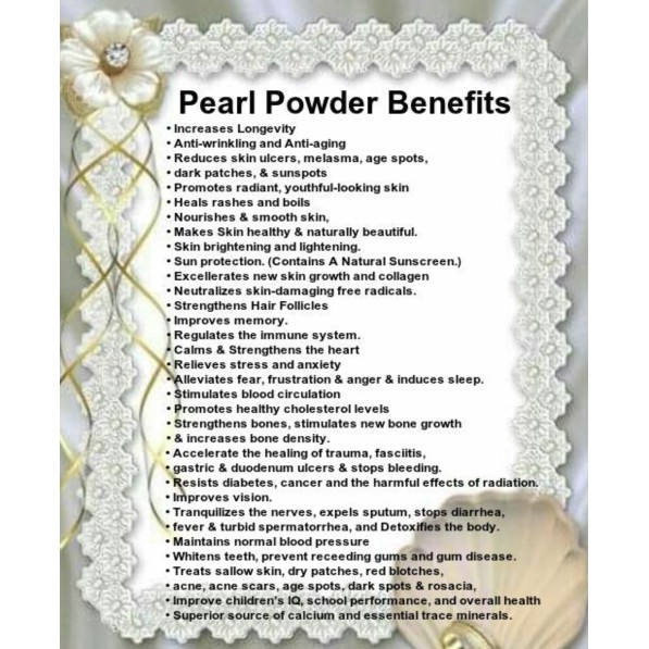 

Pure Pearl Powder 25G/Whitening Agent