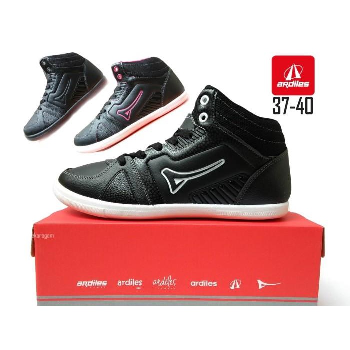 Sepatu Sekolah Anak Hitam Ardiles Gz Smp Sma Boot