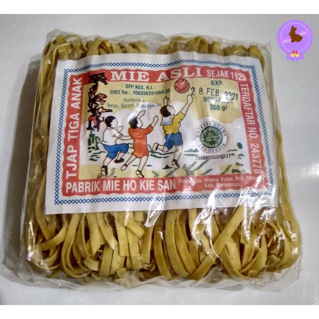 

Mie Ball Cap Tiga Anak 200 gr ( Kasar / Halus )